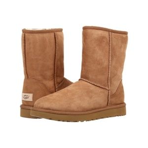 Short chestnut Ugg boots size 7